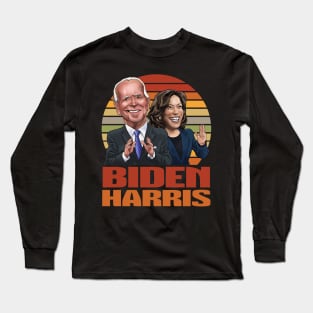 Biden Harris Long Sleeve T-Shirt